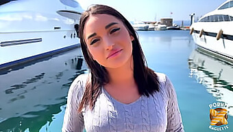 Italian Teen Sarah'S Passionate Big Ass And Naughty Personality Shine In This Video