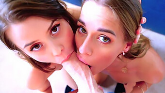 Video Hd Di Un Perfetto Trio Con Ragazze Dalle Tette Piccole E Grandi