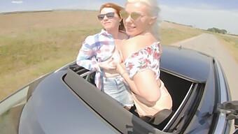 Public Humiliation And Private Pleasure: Redhead Hitchhiker'S Wild Ride