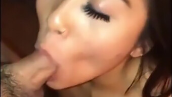 Keterampilan Oral Dan Cumshot Wajah Pacar Asia Amatir Yang Luar Biasa