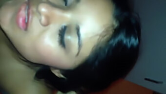 Latina Harlot Receives Cumshot And Facial Abuse