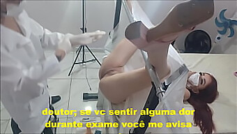 A Medical Professional Conducts A Physical Examination On A Patient, Proceeding To Have Sex With Her