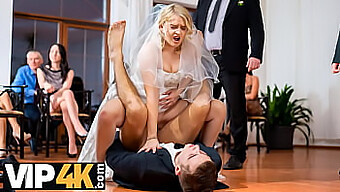 Public Cuckoldry Of A Stunning Czech Bride In 4k