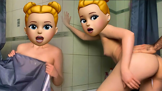 Russische Stiefschwester Wird Unter Der Dusche Von Ihrem Bruder Gefickt