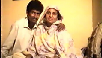 Vintage Pakistani Couple'S Homemade Intimate Moments