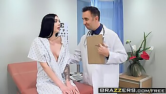 Marley Brinx And Keiran Leed In A Rough Threesome With Doctor