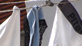 Chubby Neighbor'S Panties: Arousing Video For Men