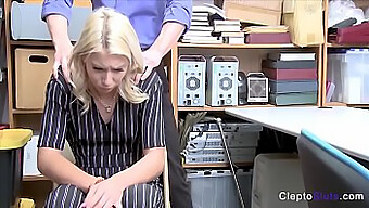 Blonde Teen'S Oral Skills Put To The Test In Jail