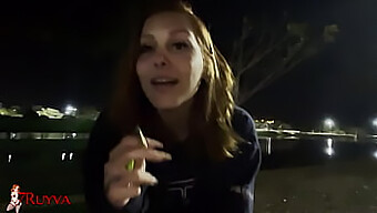 Redhead Teen'S Public Sex Surprise