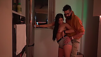 Colombian Beauty Seduces Cipriani With A Mind-Blowing Blowjob In His Kitchen