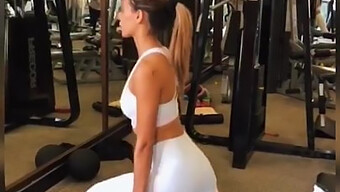 Madison Grace Reed'S Alluring Workout Routine In Tight White Spandex