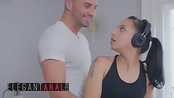 New Anal Encounter With Elegant French Starlet And American Stud