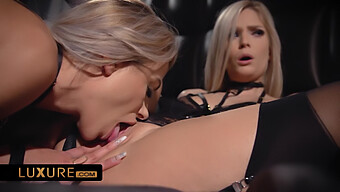 Shalina Devine E Candee Licious Em Uma Bela Cena De Ménage À Trois Com 2 Garotas